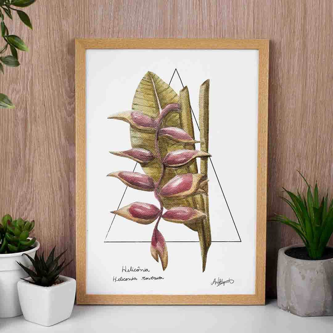 tropical flower print