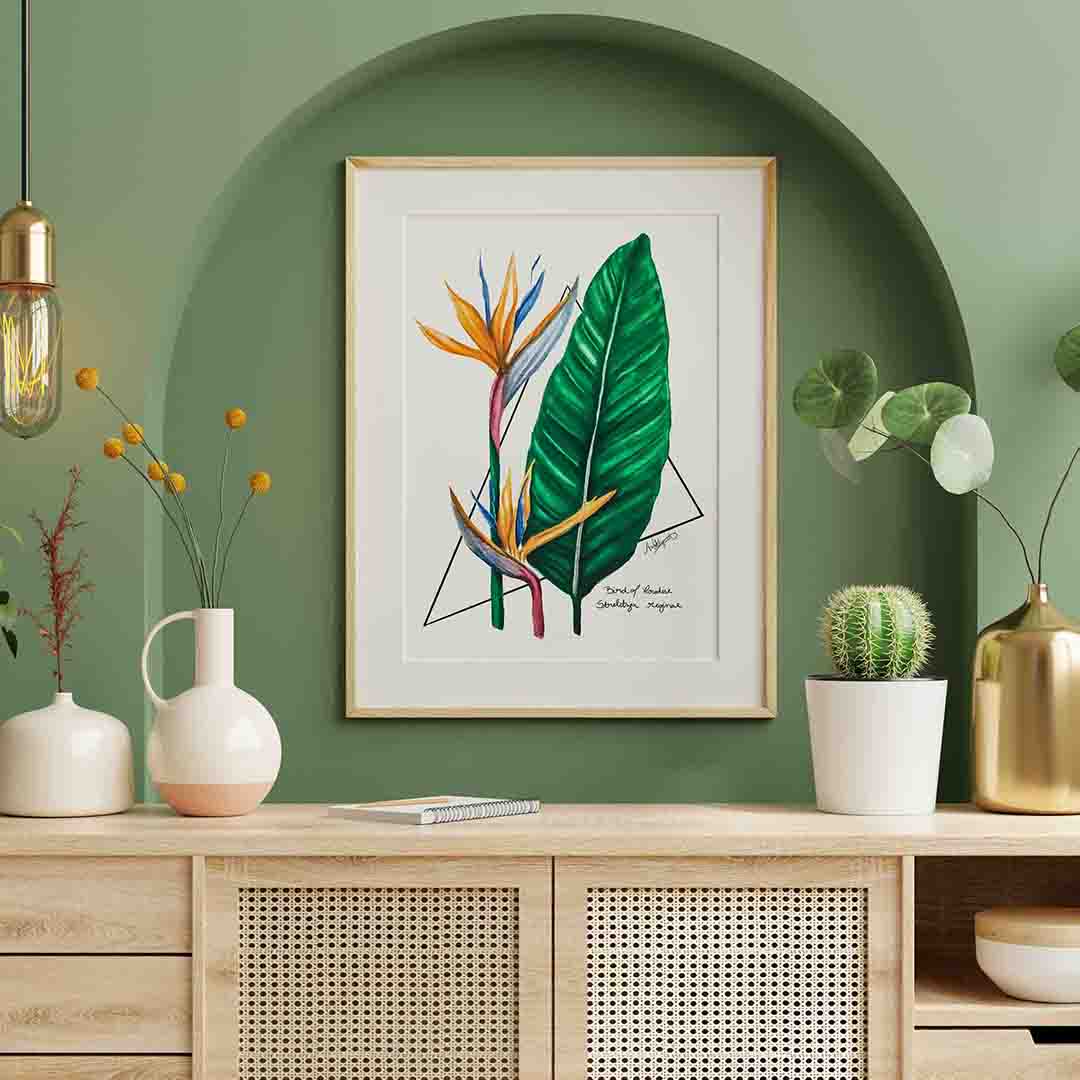 Interior design plants