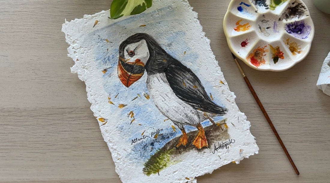 Recycling Paper for Art