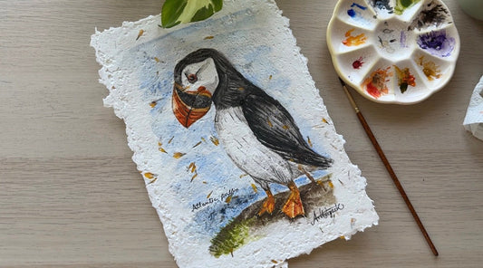 Recycling Paper for Art