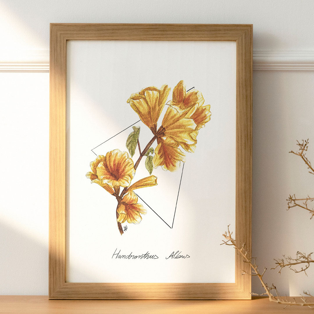 Floral art print