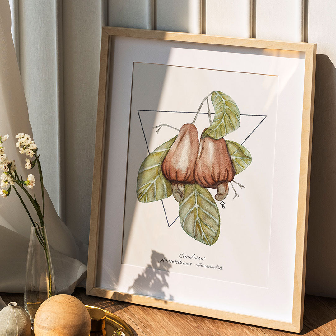 cashew art print