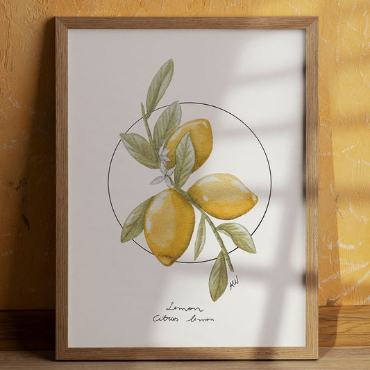 Lemon print