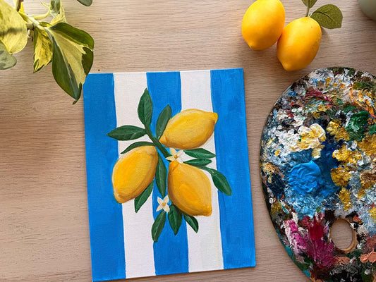 Summer Acrylic Workshop: Lemon